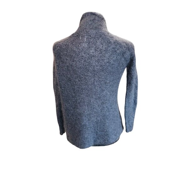 Des Petits Hauts Kid Mohair Open Cardigan Sweater Charcoal Gray S Sustainable e - Picture 2 of 8